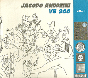 Jacopo Andreini vs 900, vol. 1 CD front cover